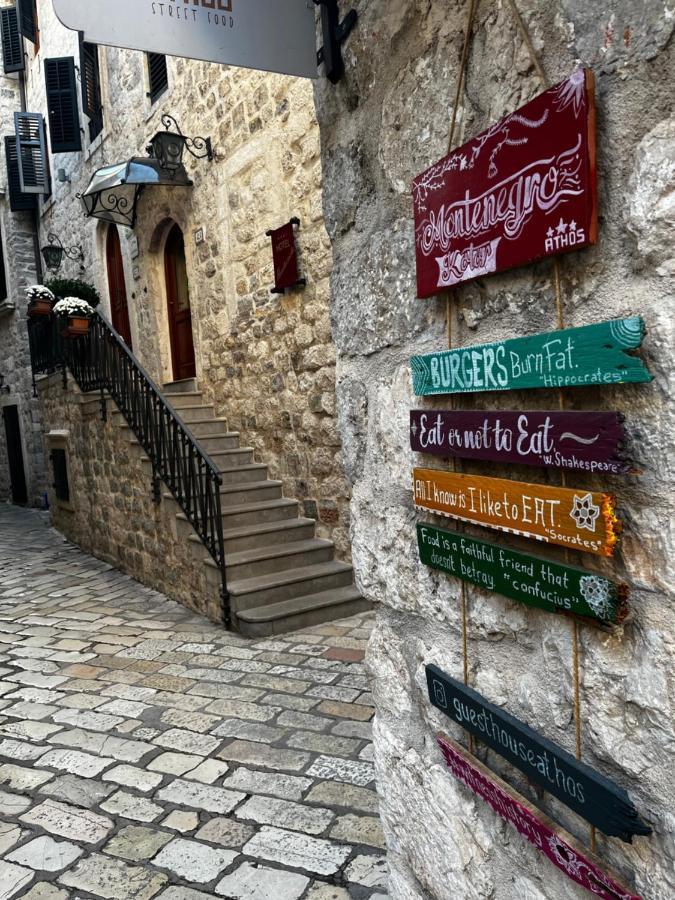 Athos Guesthouse Kotor Ngoại thất bức ảnh